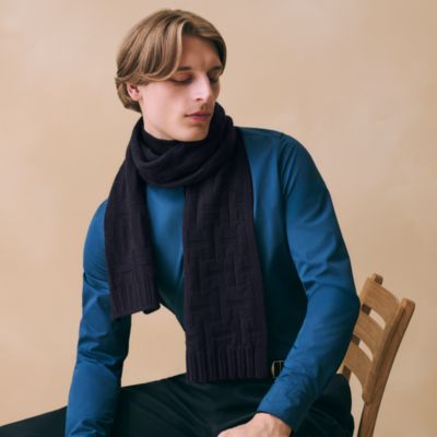 Casaque Clefs de H scarf - Grey | Hermès Mainland China